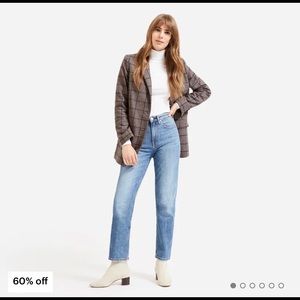 Everlane Super Straight High Rise Jean